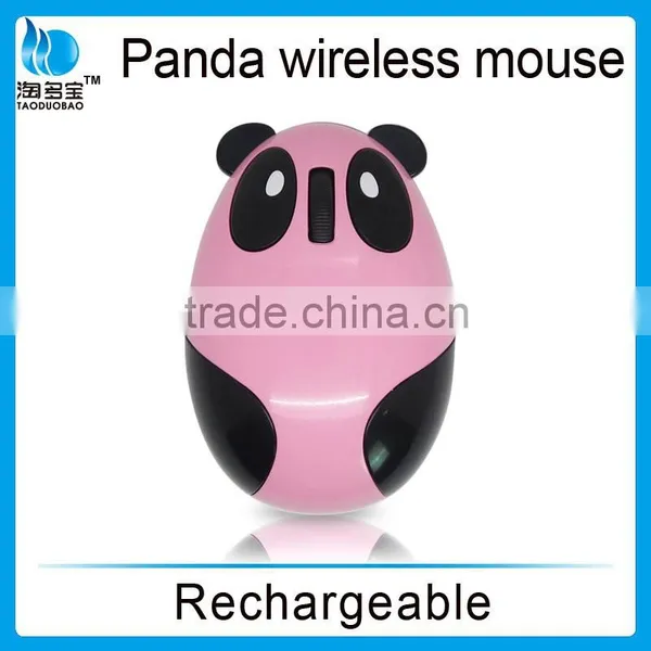 Rechargeable Wireless Mouse ODM Panda Shape Wireless Computer Mouse From Factory photo-3
