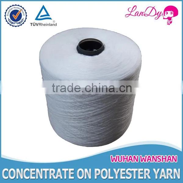 30/3 100% Raw White Spun Polyester Yarn photo-3