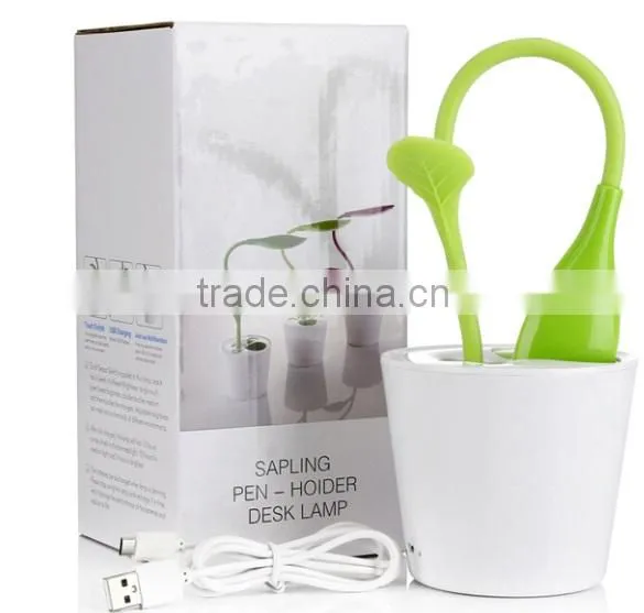 Exquisite Pen Container Design Electronic LED Desk Lamp photo-3