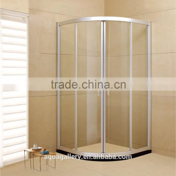 Arc-shaped Screen Aluminium Alloy System Model Shower Room photo-5