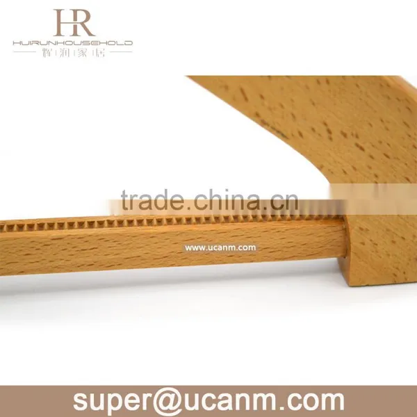 HRW-G362N Beech Wooden Pant Hanger photo-5