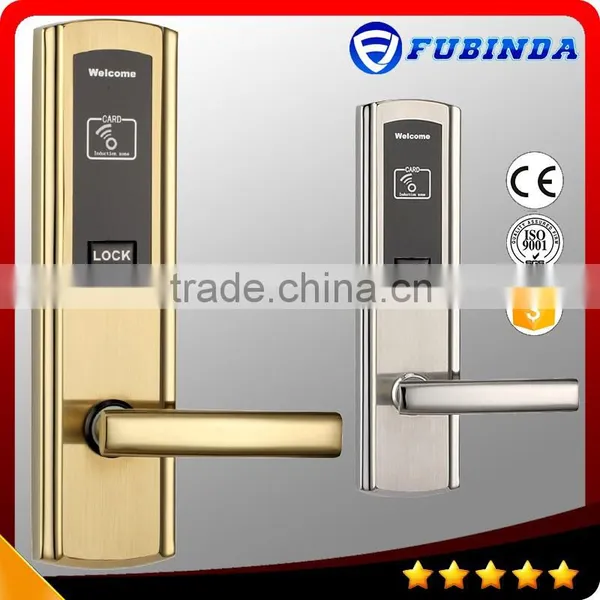 Rfid Card Security Handle Safe Electronic Hotel Smart Keyless Lockey Digital Door Lock photo-4
