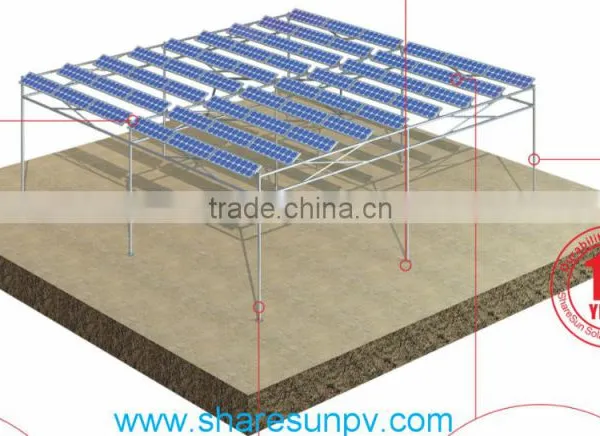 Solar Ground Mounting System Farmland