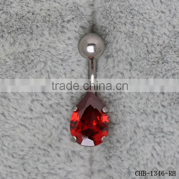 Fashion Jewelry Multi-shape Gem Wholesale 316L Stainless Steel Belly Ring photo-4