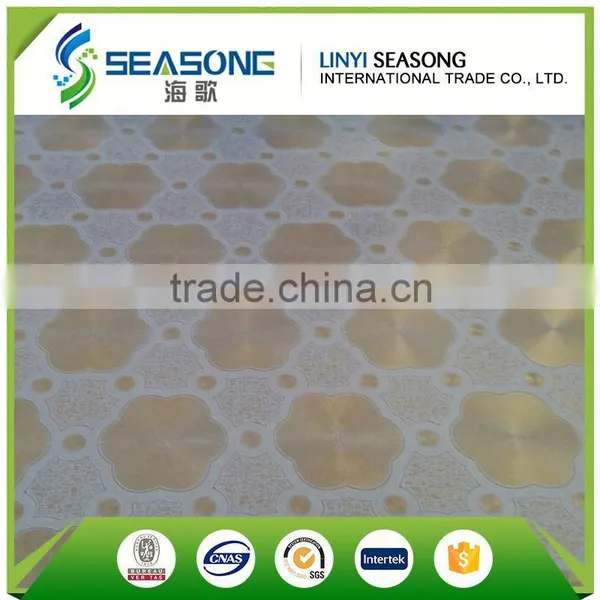 Pvc Gypsum Ceiling Tiles 595*1195*9mm photo-2