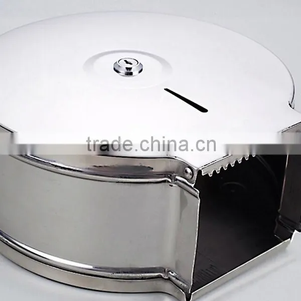 Big Roll Stainless Steel Wall Mounted Tissue Roll Holder photo-4