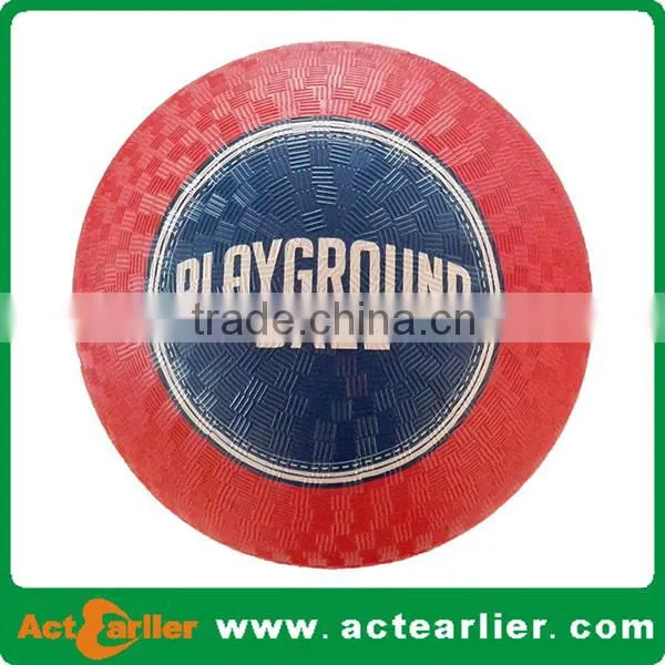 8.5 Inch Inflatable Rubber Playground Bouncing Balls for Kids photo-2