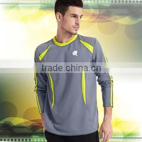 Classic O-neck Spell Color Wicking Sport T-shirt