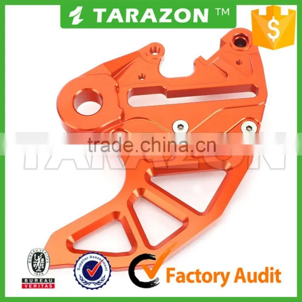 CNC REAR BRAKE CALIPER SUPPORT WITH BRAKE DISC GUARD KTM 125 530 SX EXC photo-2