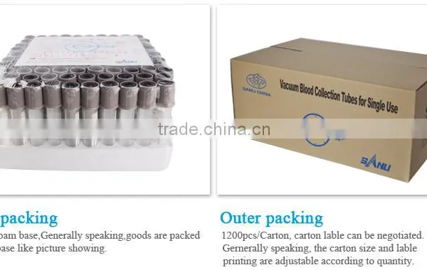Health Products Various Style Red Cap Blood Test Tube photo-2