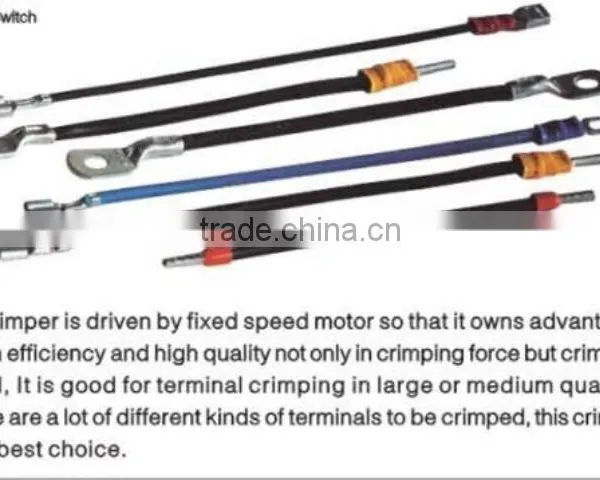 LSD Quality EM-6B1 Electrical Automatic Crimping Tools0.25-10mm2 Terminal Pliers Machine7kinds of Replaceable Die StesAC100-125V photo-4