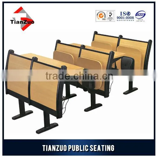 Steel and Plywood Foldable School Desks Chairs photo-3