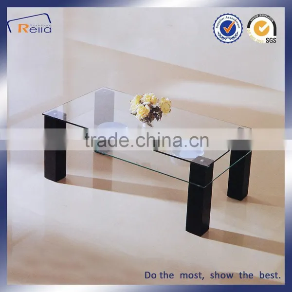 Hot Selling Clear Glass Coffee Table Tea Table photo-4
