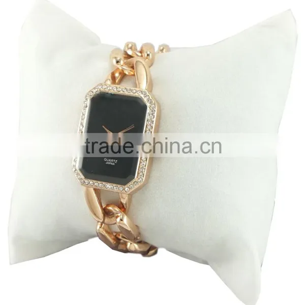Summer Season Fashion Models Fit Wrist Chain Bracelet Watches Quartz Square Watches Women photo-2