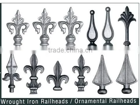 Iron Gate Spear Point Wrought Iron Ornaments photo-5