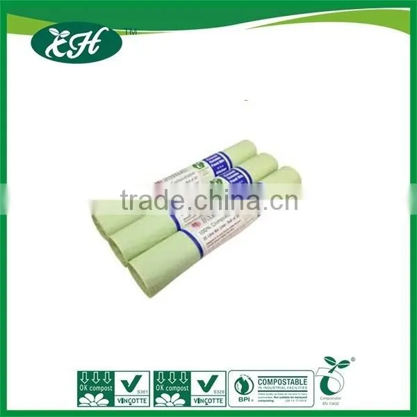 Biodegradable Material Raw Corn Starch Plastic Bag photo-5