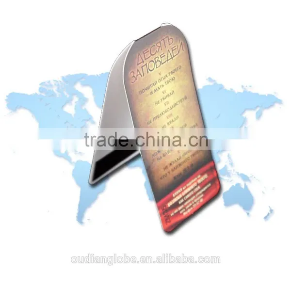 OEM Customize Cute Foldable Magnetic Bookmark Full Color Print Magnetic Bookmark