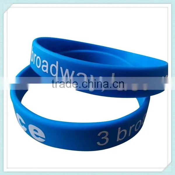 2015 Cool Silicone Wristband Rubber Bracelet Soft Pvc Wristband photo-3