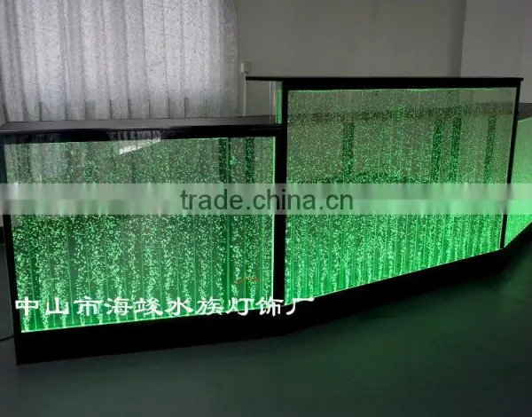 Amazing LED Water Bubble Bar Counter Front Desk Counter photo-5