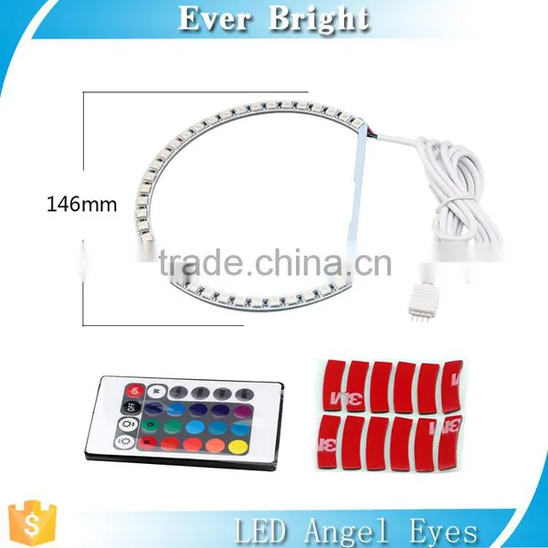 5050 Angel Eye Led Half Round Color Changing Angel Eyes Lighting photo-4