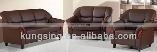 Modern Camel Leather Living Room Sofa Sets