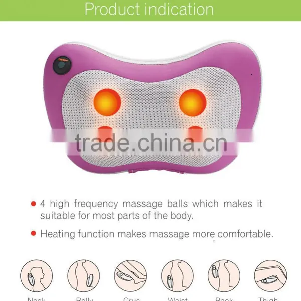 Rechargeable Health Care Products. Fashion Body Massager. Personal Electric Massage Pillow C38-MP014 photo-5