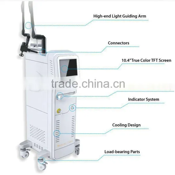 Tattoo /lip Line Removal Top Sale!!multifunction Fractional 10600nm CO2 Laser Equipment Fractional Laser Skin Treatment Machine photo-3