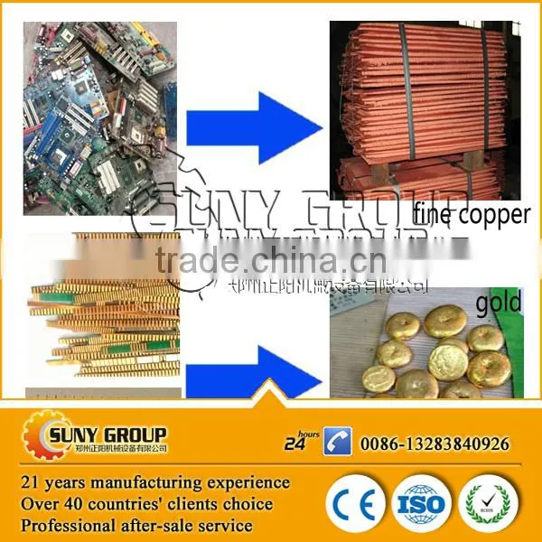 Electronic IC Chips Recycling Machine PCB Gold Refining Machine