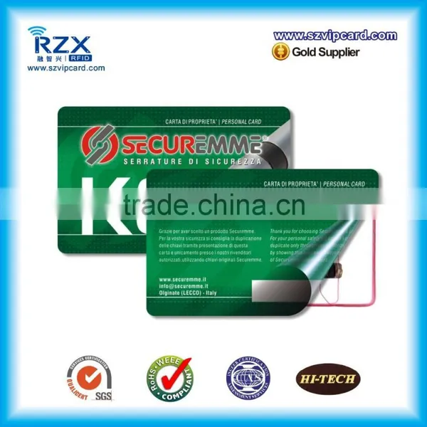 ISO14443A HF 13.56MHZ Chip Smart Rfid Card for High Security photo-5
