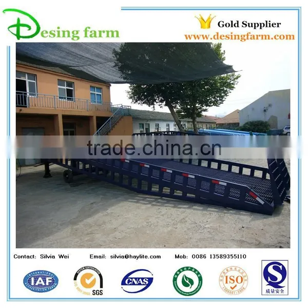 Mobile Container Loading Ramp With Adjustable Support Legs photo-2