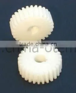 Good Wear Resistance Industrial Nylon(PA) Plastic Worm Gears photo-3
