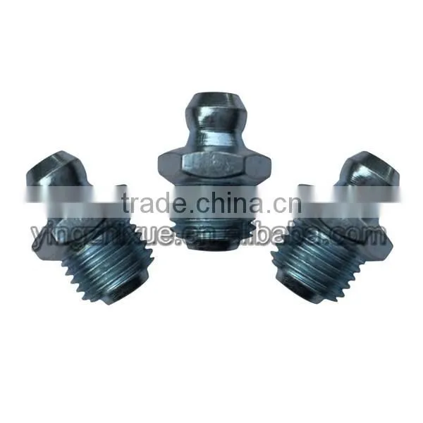 Carbon Steel Material 1/8" Bspt Grease Nipple for Lubrication Use photo-4