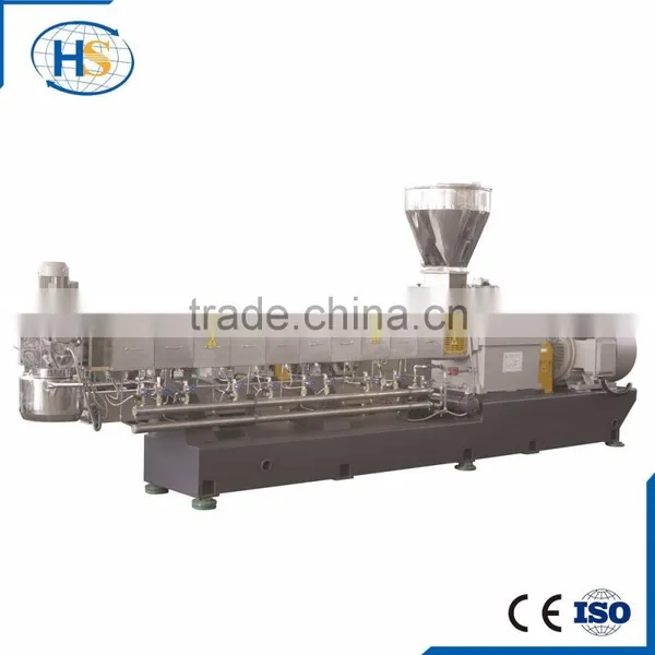 Plastic Film Recycling Side Feeder Two Stage Extruder Machine/Plastic Granulator For Sale photo-3
