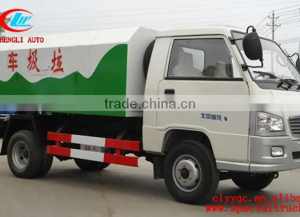 BJ5042ZLJ-G1 China Sealed New Garbage Truck