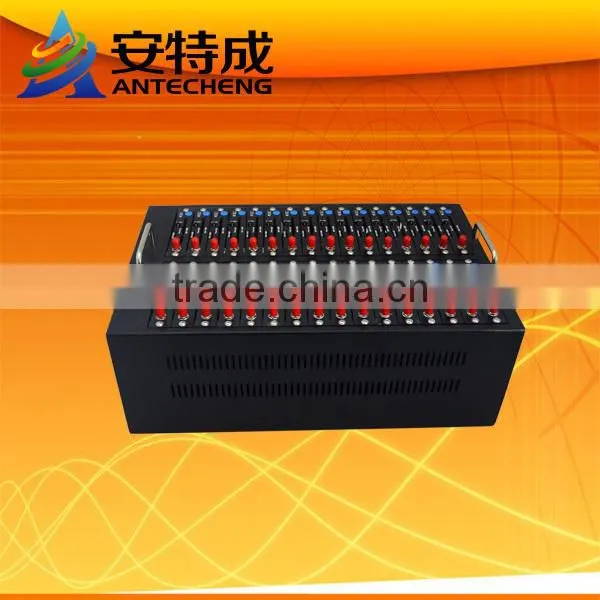 GSM gprs 32 sim card moblie recharge bulk sms activate sim card modem pool