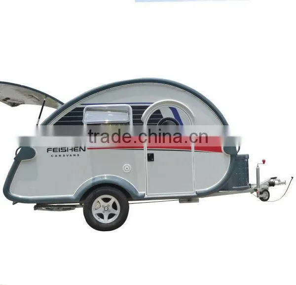 Hot Selling Fibber Glass Mini Caravan Trailer photo-6