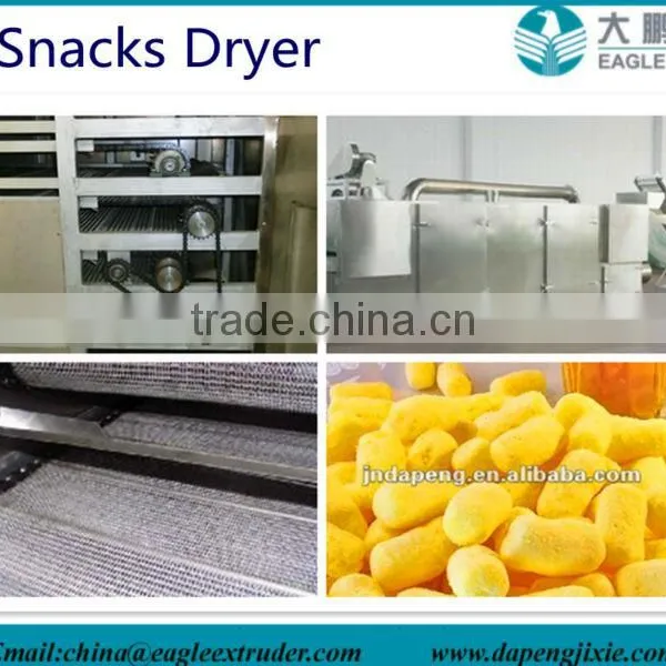 100-500kg/h Corn Cereal Continuous Dry Food Processing Drying Machine
