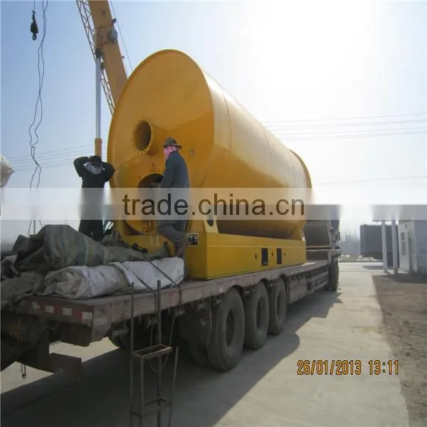 Popular in Europe Used Tire Recycling Into Oil Machinery