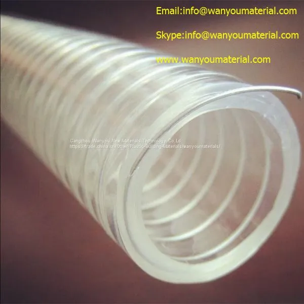 PA/PP/PE/PVC гибкая гофрированная электротруба info@wanyoumaterial com photo-2