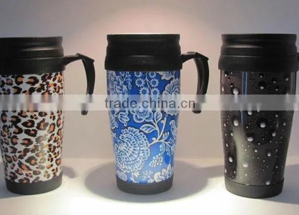 Fashional Double Wall Plastic Tumbler, Plastic Decorative Tumblers
