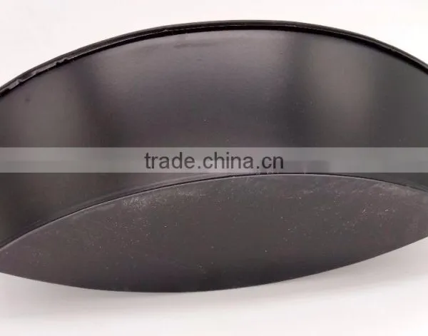 Custom Home Deco Black Modern Tomato Outdoor Balcony Flower Boat Shaped Planter photo-6