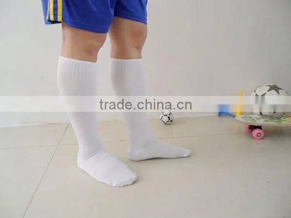 Hot Sale Breathable Plain Club Long Socks photo-3