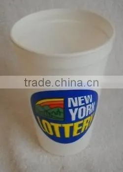 Custom IML Plastic Double Wall Coffee Mug Cup photo-2