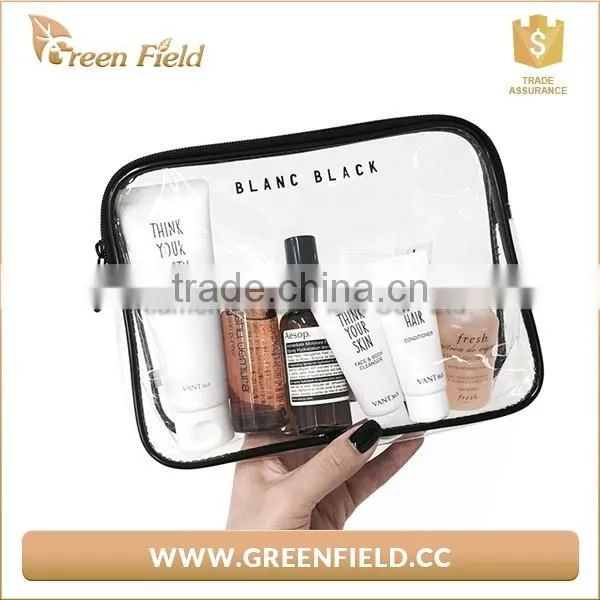 Promotion Cheap Gift Transparent Clear Travel Pvc Cosmetic Bag photo-3