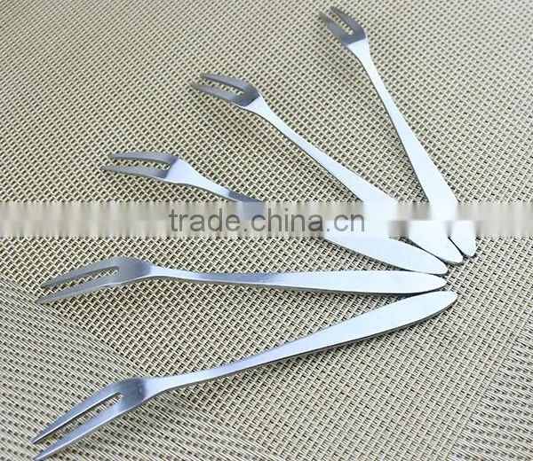 High Quality Stainless Steel Fruit Fork/cocktail Fork photo-2