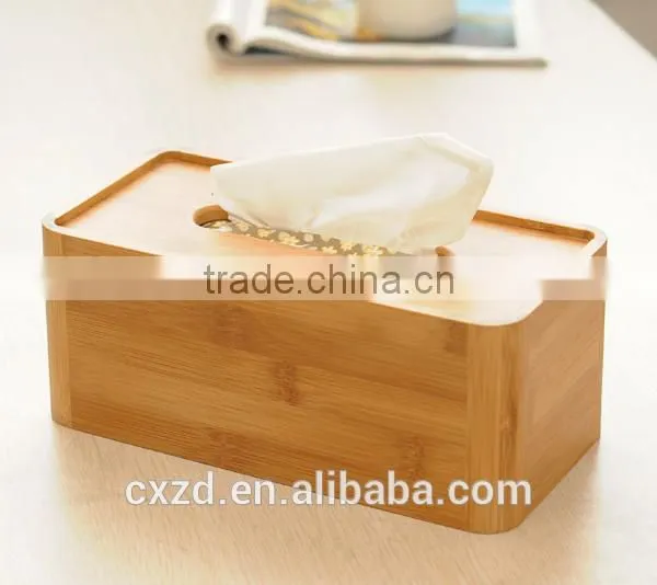 Wholesale Professional Wooden Tissue Box photo-2