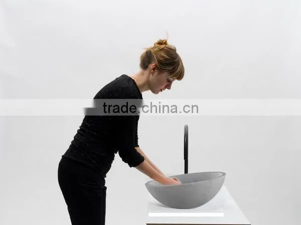 Modern Bathroom Design Oval Sinks Bathroom Wash Basin Sink photo-5