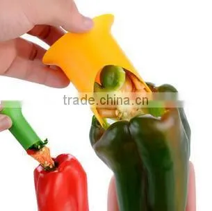 Wholesale Cheap Plastic Pepper Corer Chili Pepper Corer Vegetable Tools photo-4