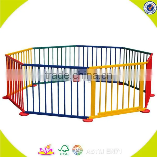 Wholesale Wooden Folding Playpen Cheap Wooden Folding Playpen High Quality Wooden Folding Playpen W08H009 photo-2