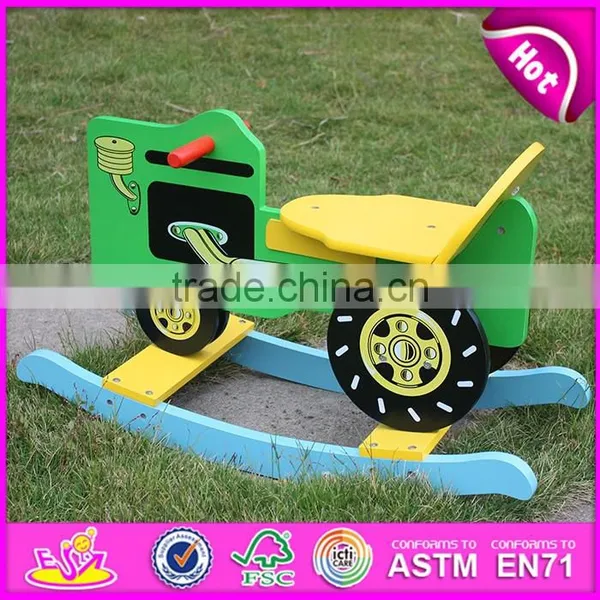 Top Fashion Cool Rocking Cars Wooden Kids Ride on Toys W16D002-S photo-3